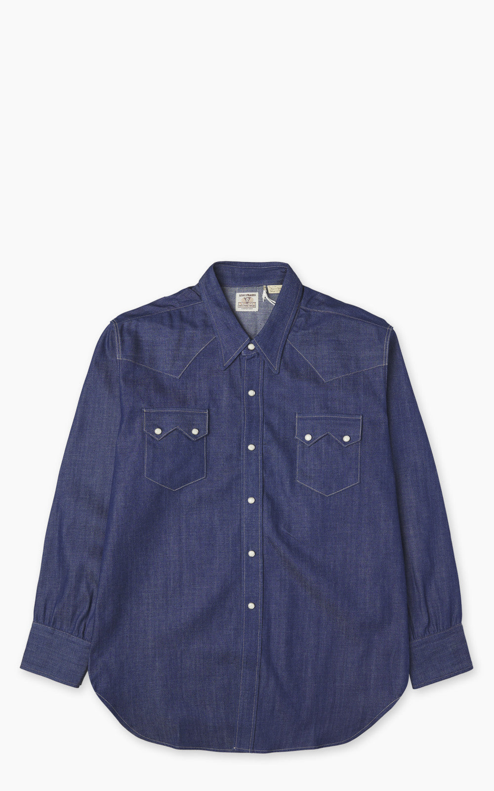 トップス charvet \"denim shirts\" Teodora Lightweight Western Shirt - Blue | Levi's® GB