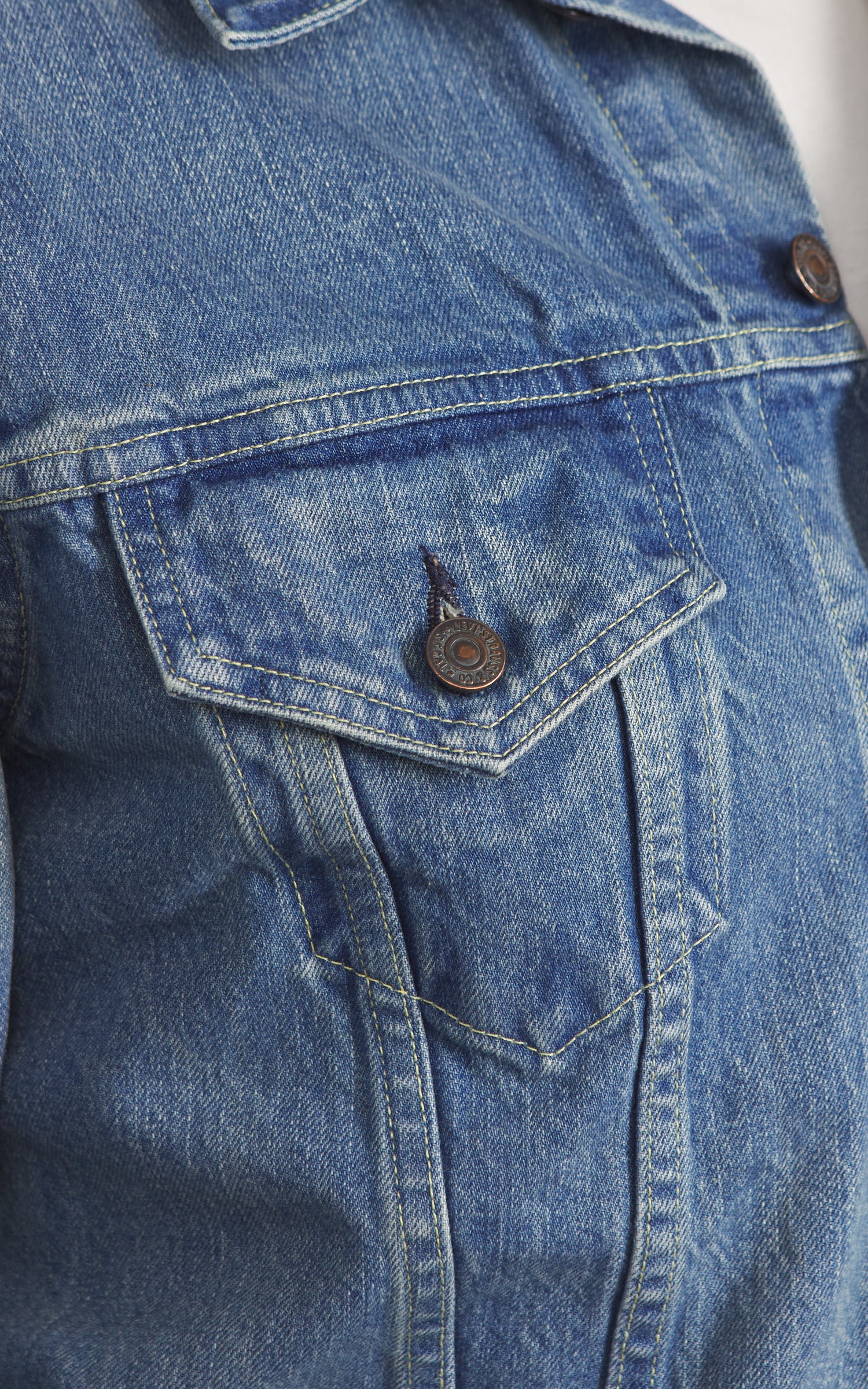Levi's® Vintage Clothing 1961 Type III Trucker Jacket Prentice Blue