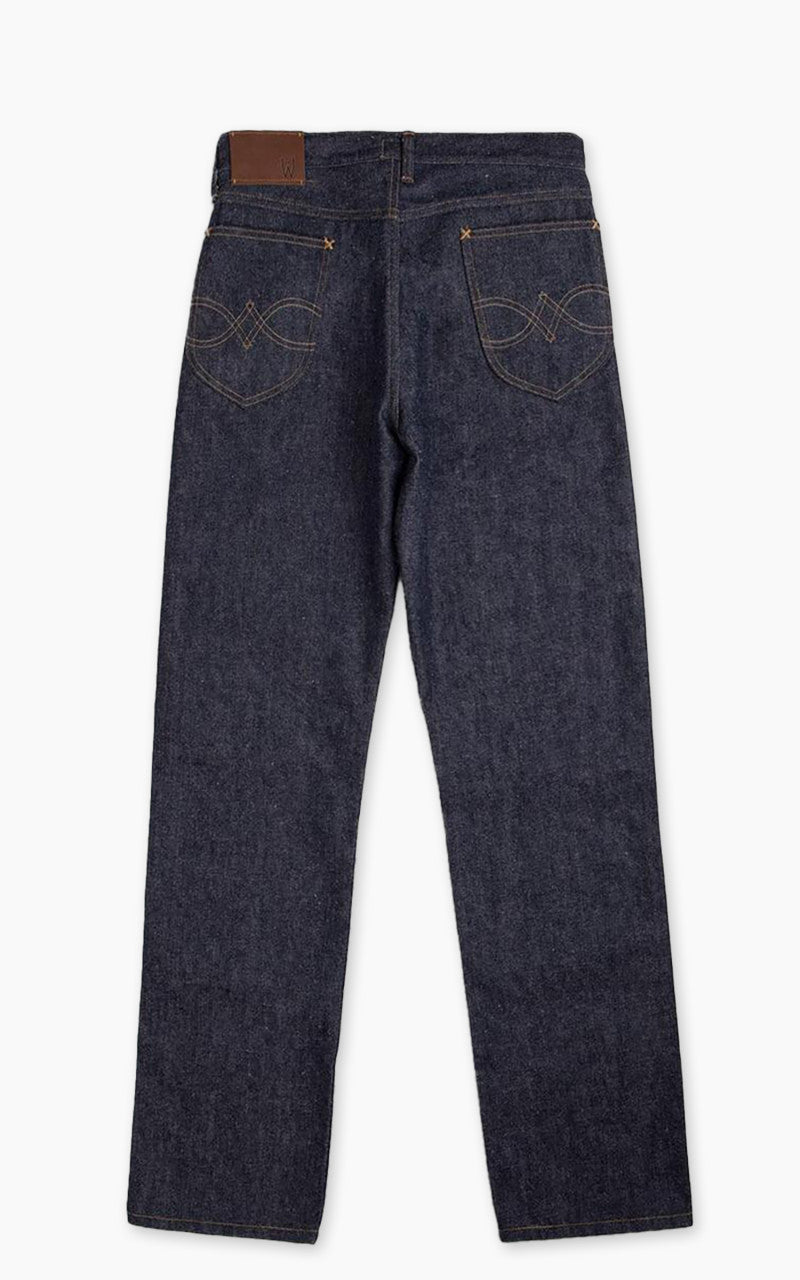 Warehouse & Co. Lot 1010 DSB Offset Loop Cowboy Pants (WW2 Model) Indigo