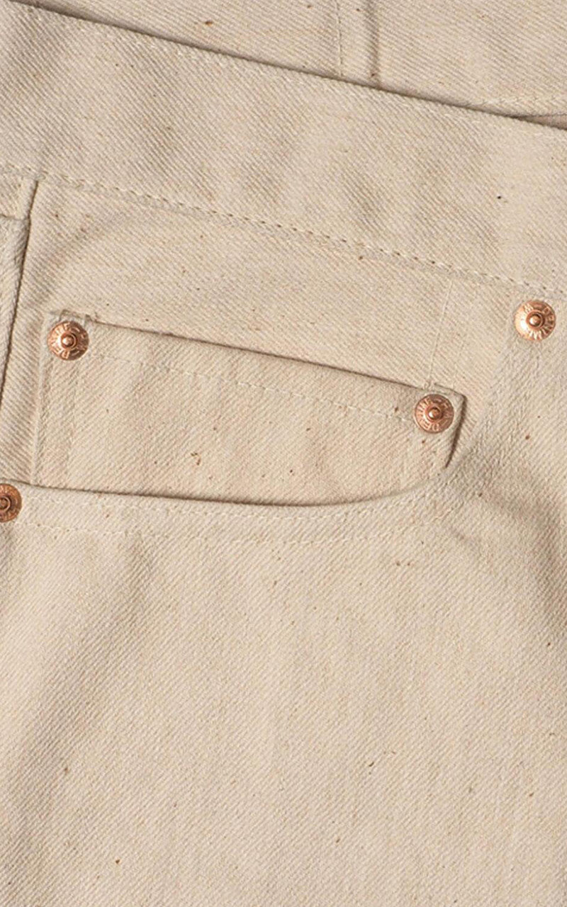 Denime Lot 224 66 Model Jeans Mother Cotton Kinari Natural