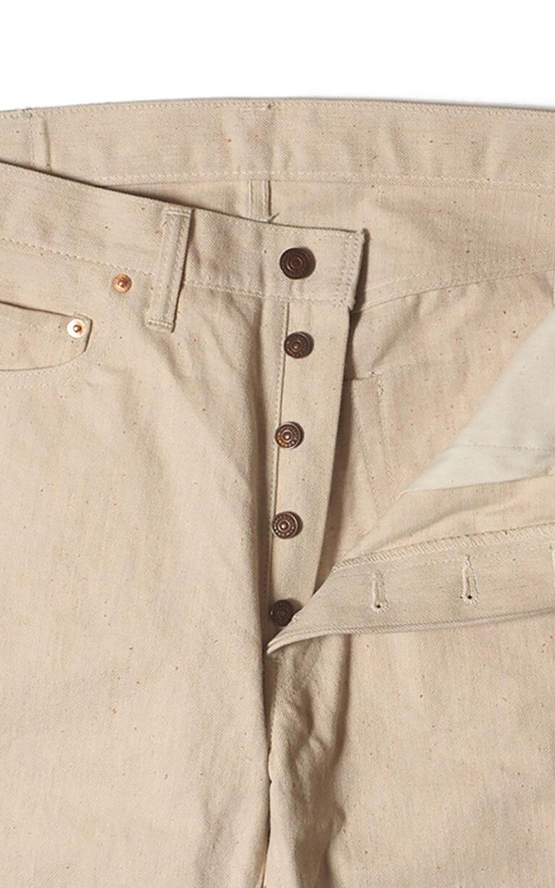 Denime Lot 224 66 Model Jeans Mother Cotton Kinari Natural