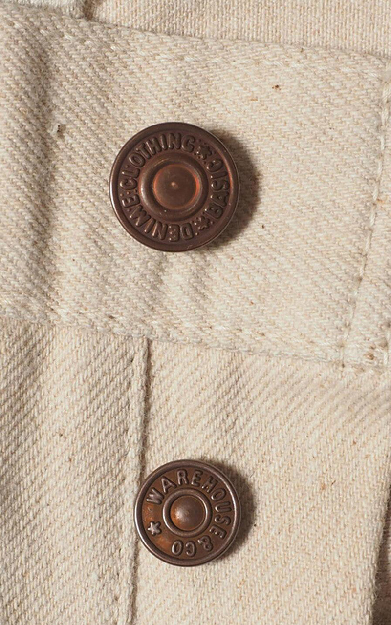 Denime Lot 224 66 Model Jeans Mother Cotton Kinari Natural