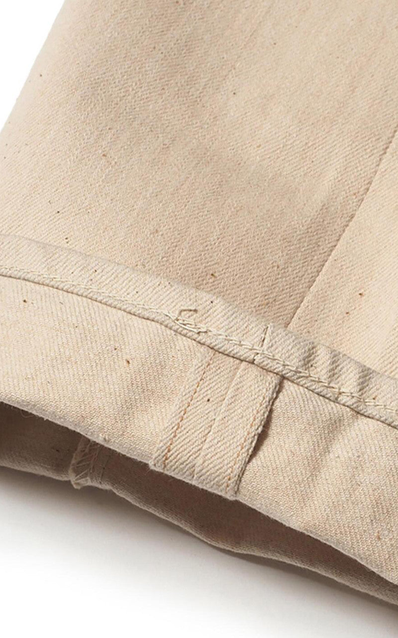 Denime Lot 224 66 Model Jeans Mother Cotton Kinari Natural