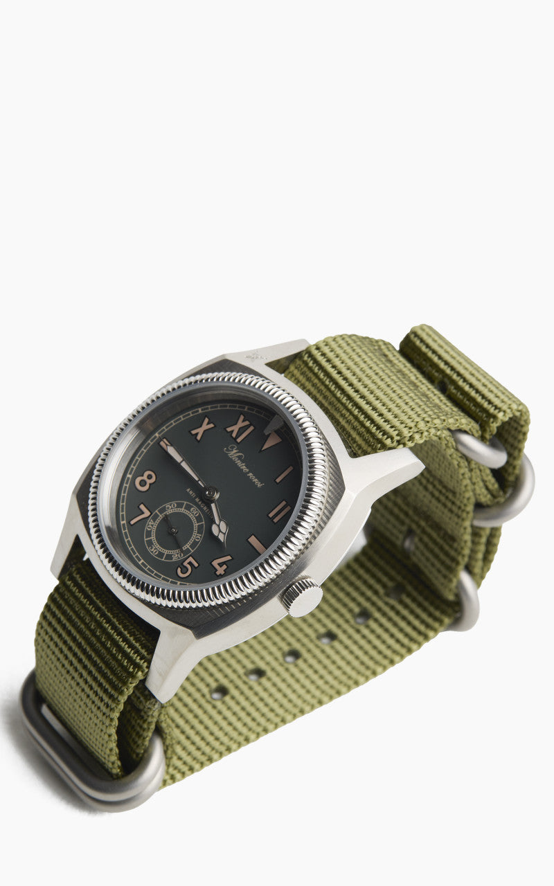 M.R.M.W. Majetek Big Turtle California Dial Nato Strap Black