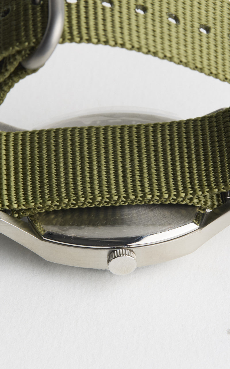 M.R.M.W. Majetek Big Turtle California Dial Nato Strap Black