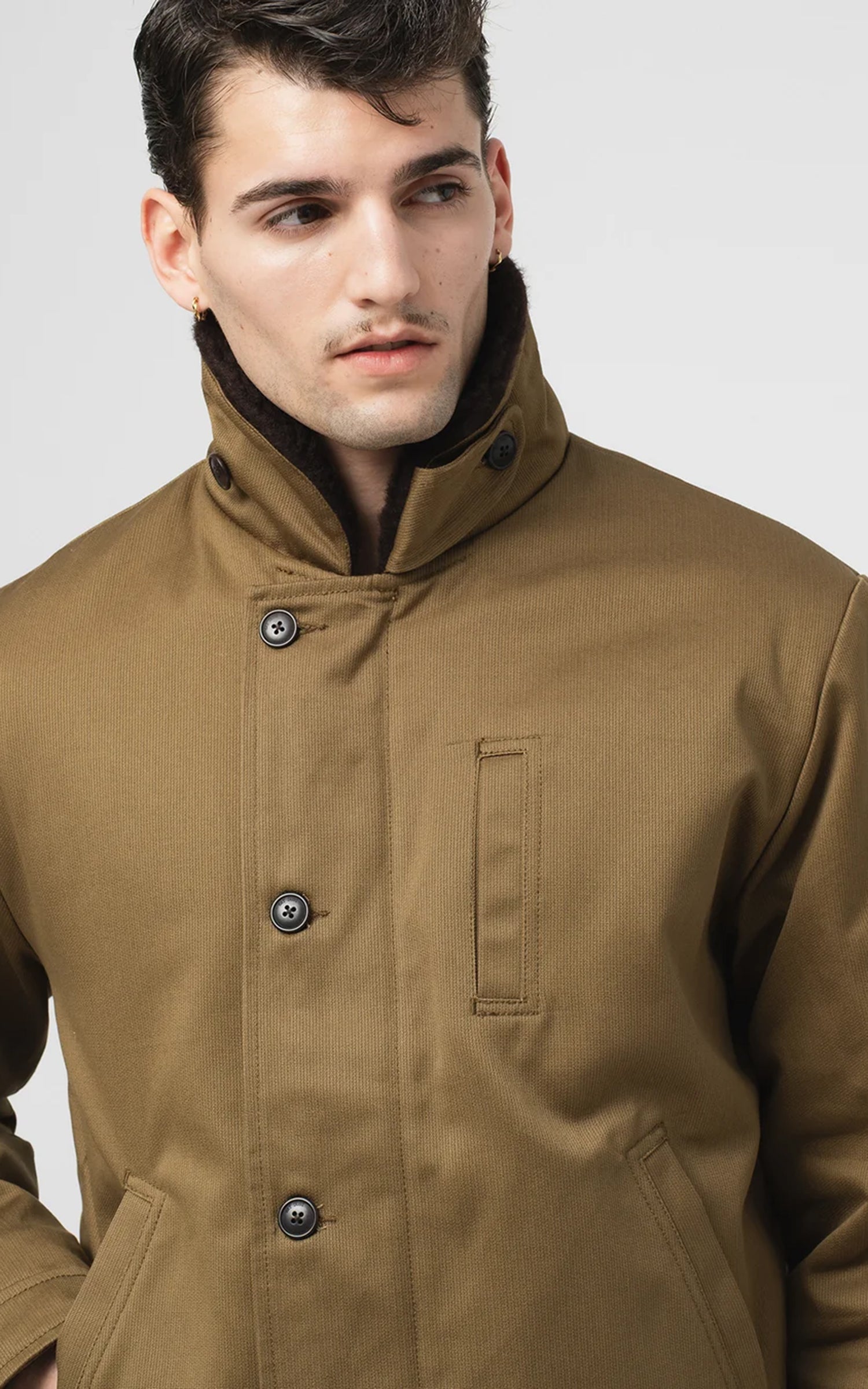 Eat Dust Deck Jacket Bedford Cords Drap