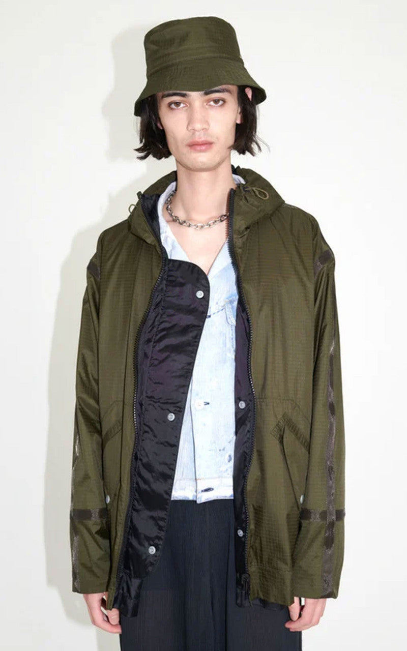Our Legacy Introspec Jacket Tech Ripstop Army Green