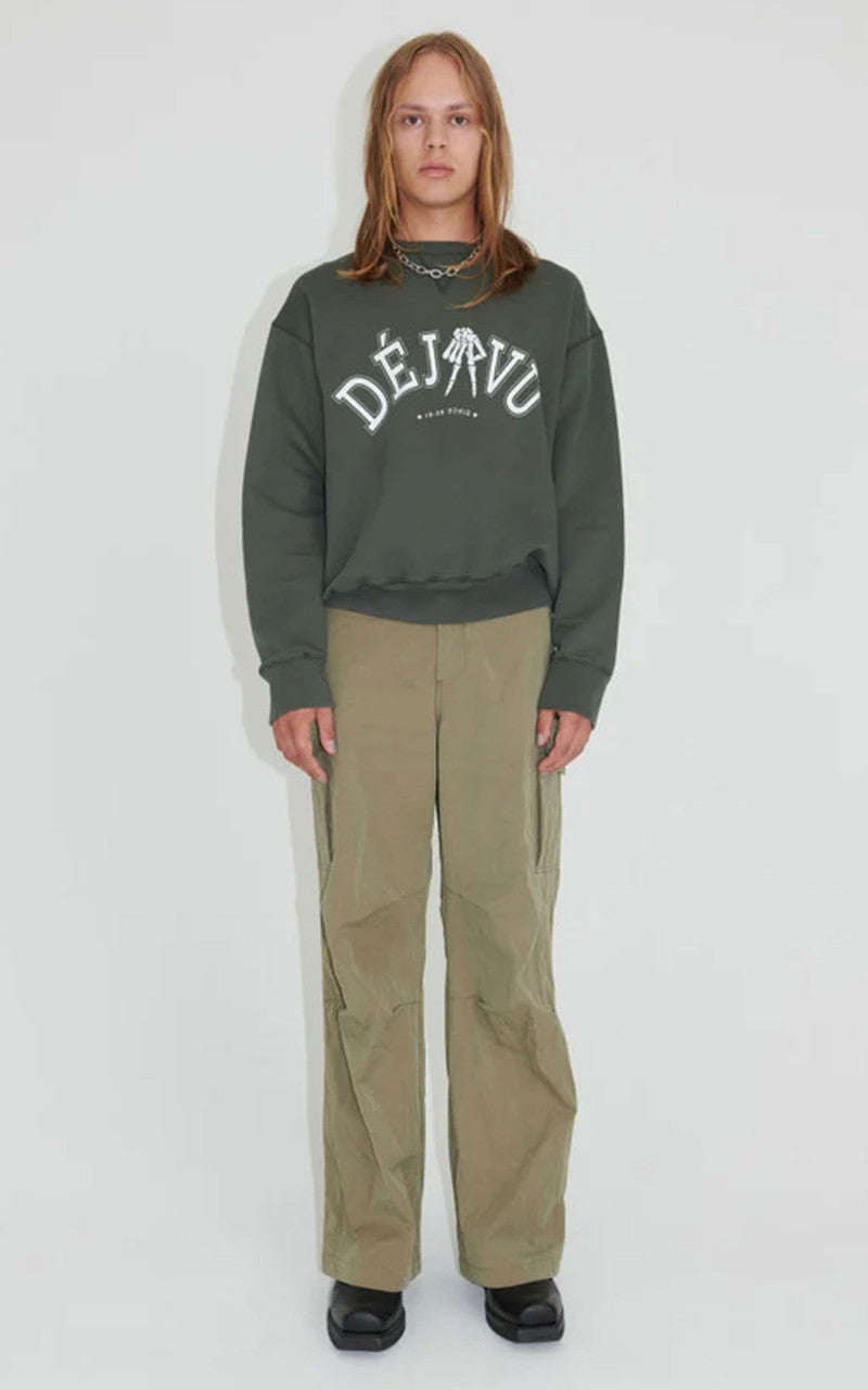 Our Legacy Base Sweat DeJa Vu Print Green