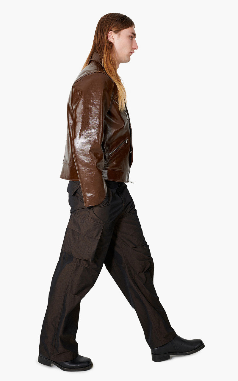 Our Legacy Demon Jacket Leather Olive