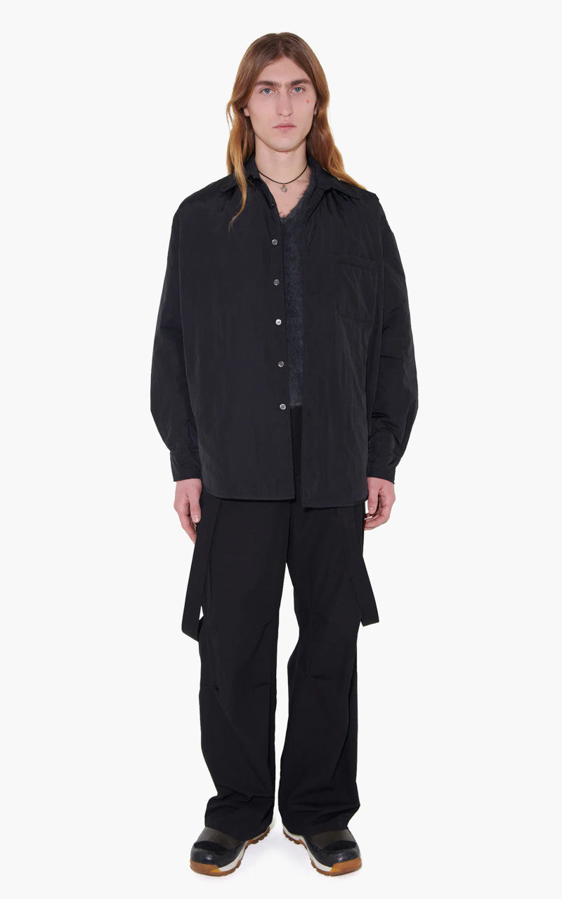 Our Legacy Tech Borrowed Jacket Padded Black