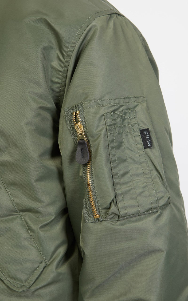 Military Surplus MA-1 US Flight Jacket Olive