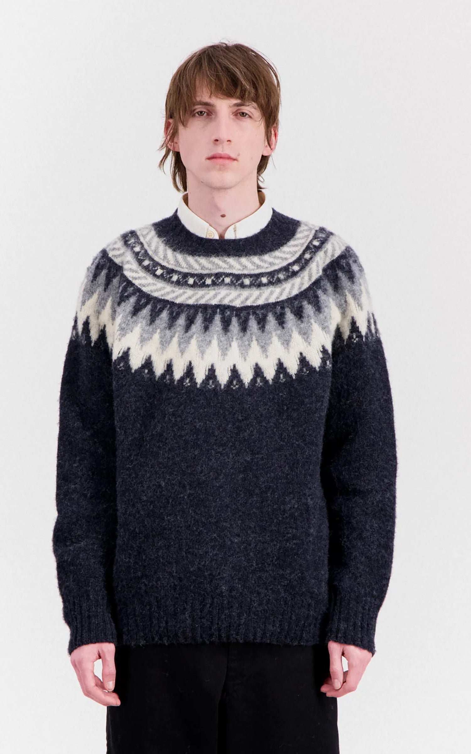 Howlin' Magician In The Mountain Sweater Charcoal