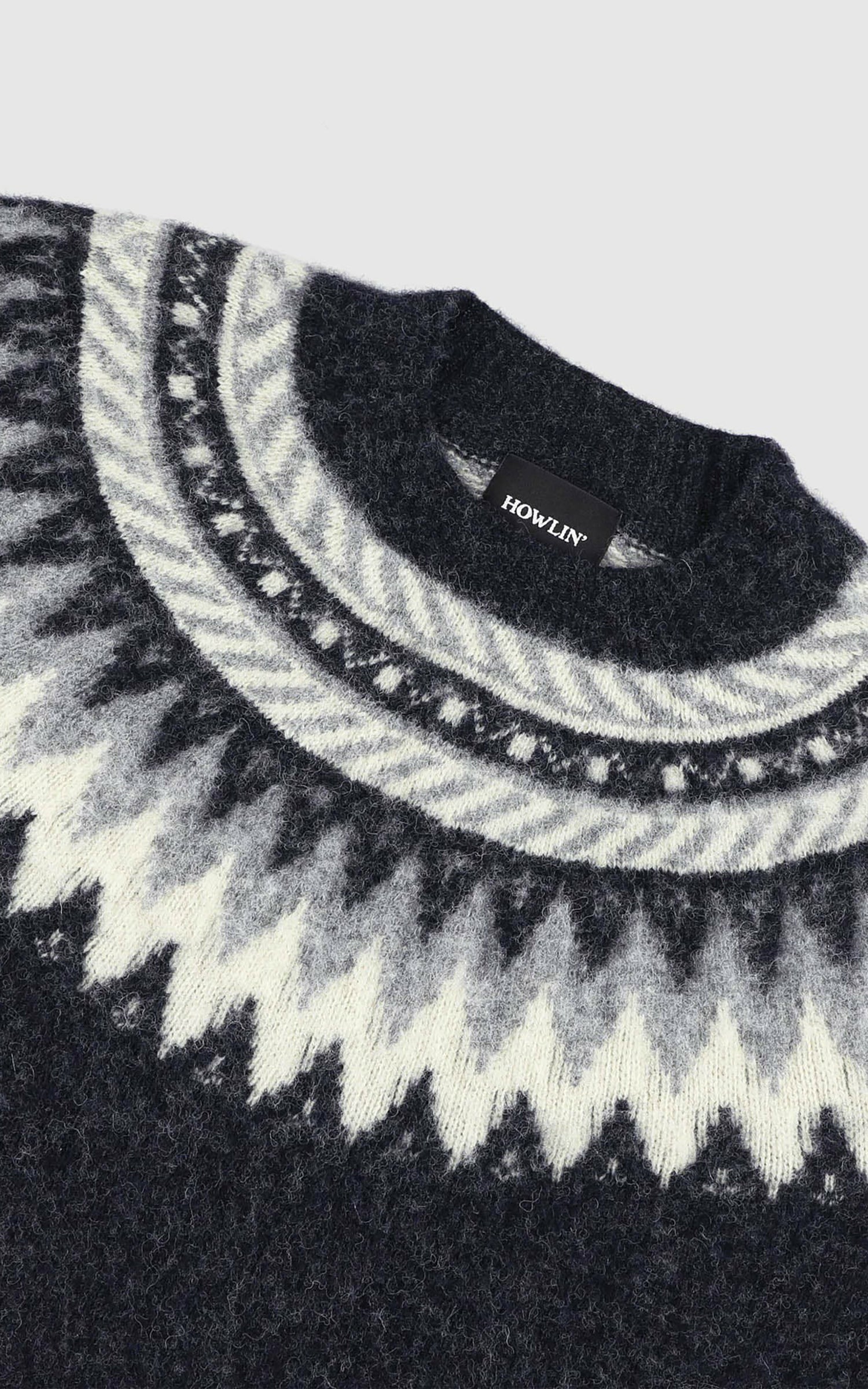 Howlin' Magician In The Mountain Sweater Charcoal