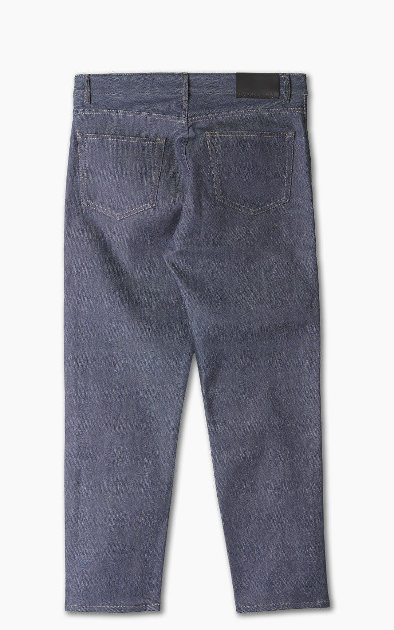 Maison Kitsuné Tapered Fit Jeans Unwashed Indigo