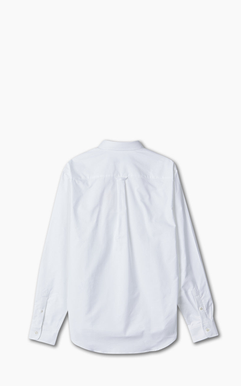 Maison Kitsuné Dressed Fox Patch Relaxed Shirt White