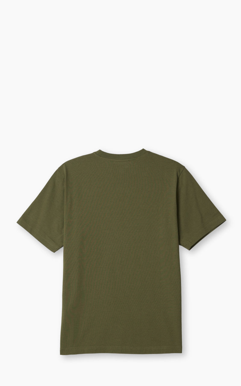 Maison Kitsuné City Coins Comfort T-Shirt Military Green