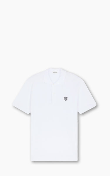 Maison Kitsuné Bold Fox Head Patch Comfort Polo White