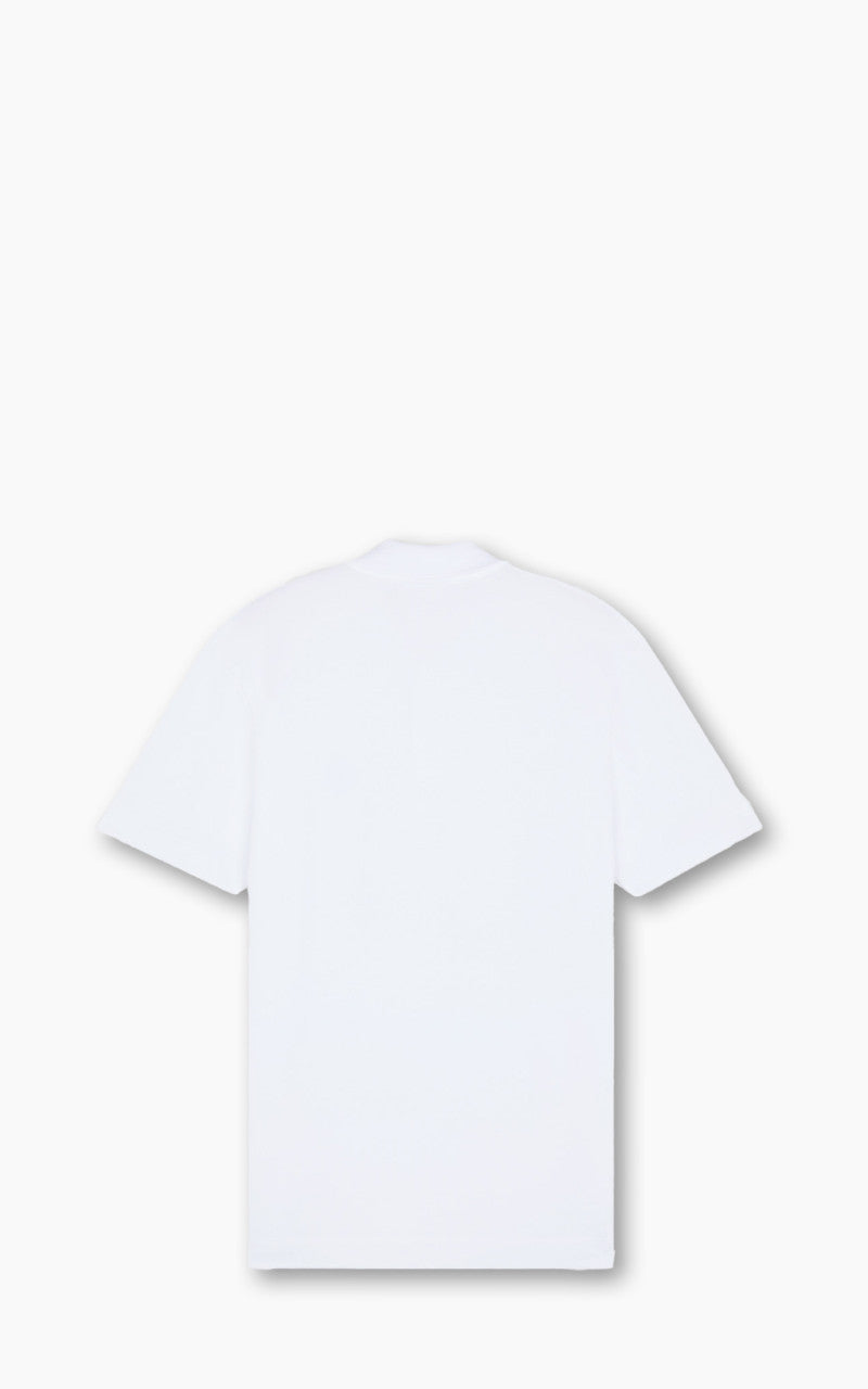 Maison Kitsuné Bold Fox Head Patch Comfort Polo White