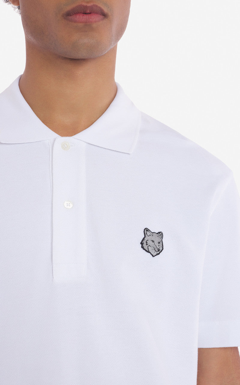 MAISON KITSUNE BOLD FOX HEAD PATCHポロ BOLD FOX HEAD PATCH POLO JUMPER | Maison Kitsuné