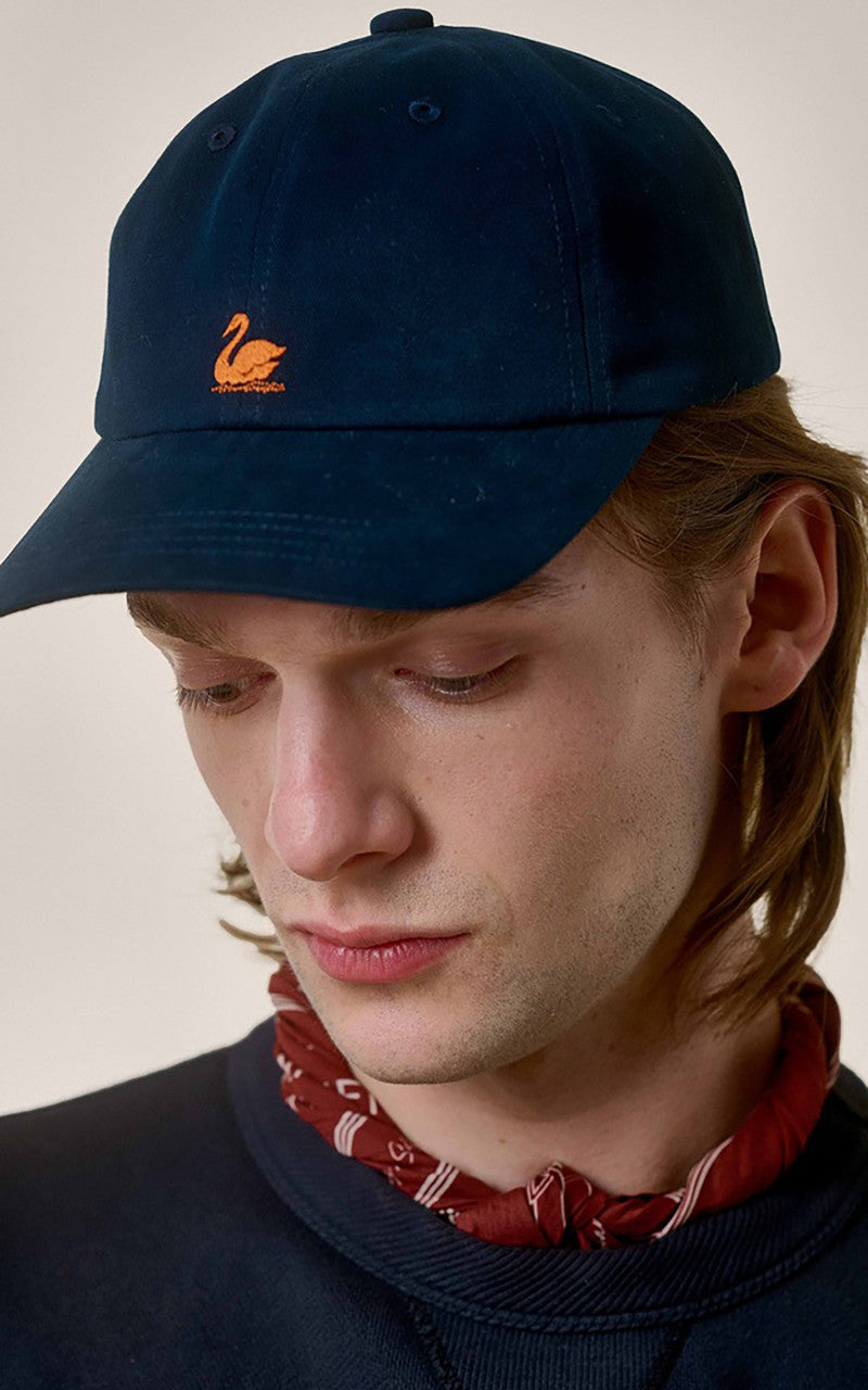 Merz b. Schwanen CAP01 Swan Logo Cap Night Blue