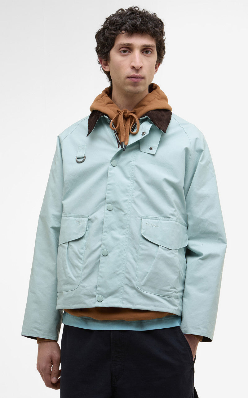 Barbour x NOAH Wading Casual Jacket Ice Blue