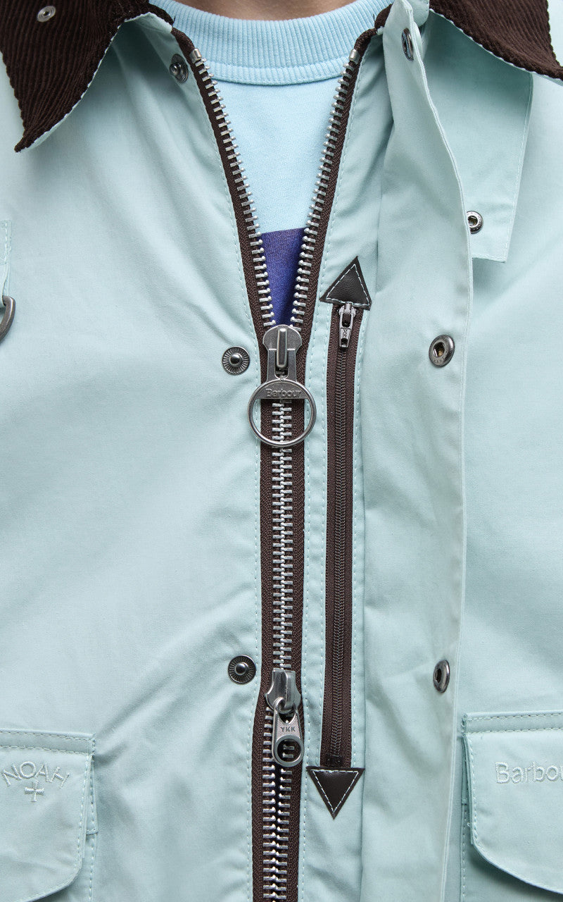 Barbour x NOAH Wading Casual Jacket Ice Blue