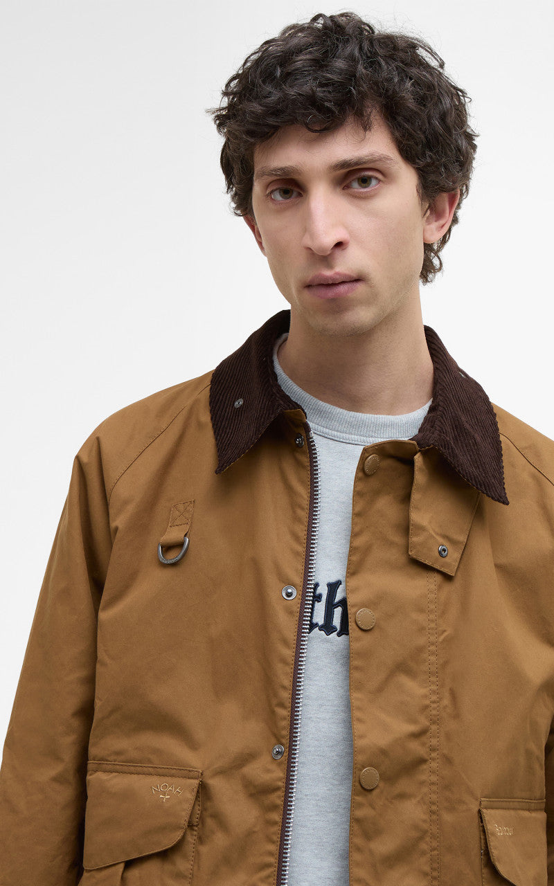 Barbour x NOAH Wading Casual Jacket Tobacco