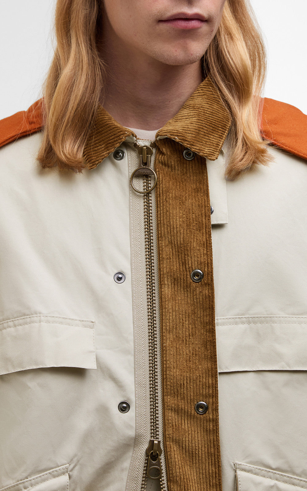 Barbour x Kaptain Sunshine Bedale Field Coat Clay