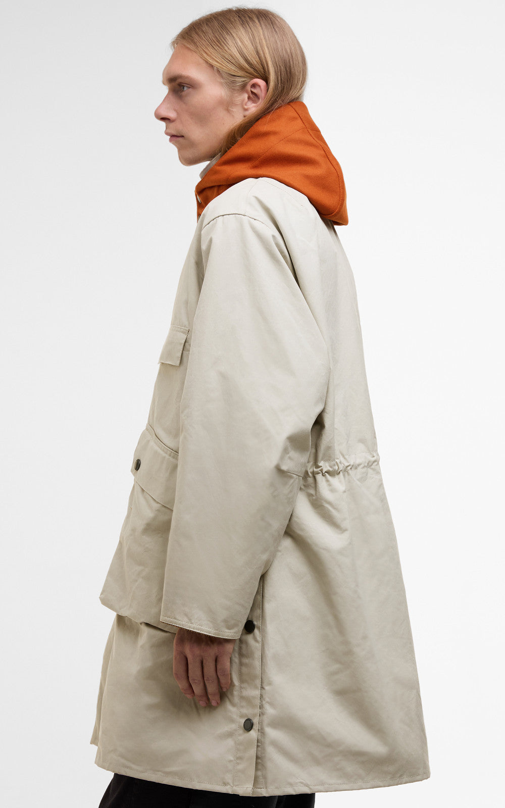 Barbour x Kaptain Sunshine Bedale Field Coat Clay