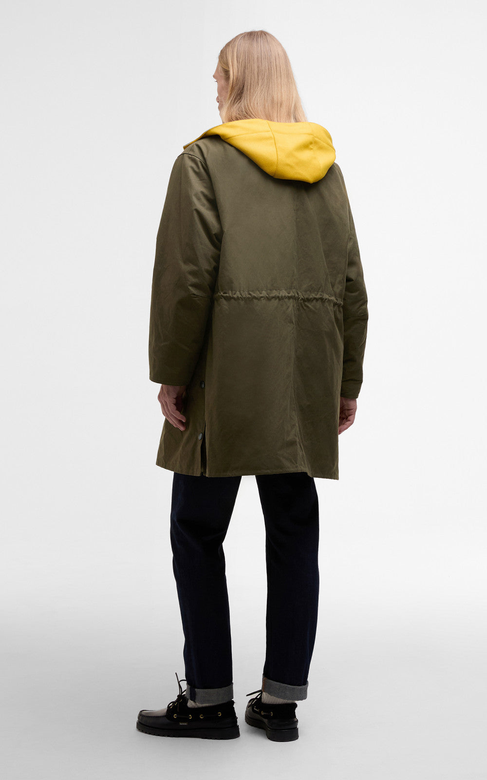 Barbour x Kaptain Sunshine Bedale Field Coat Khaki Brown