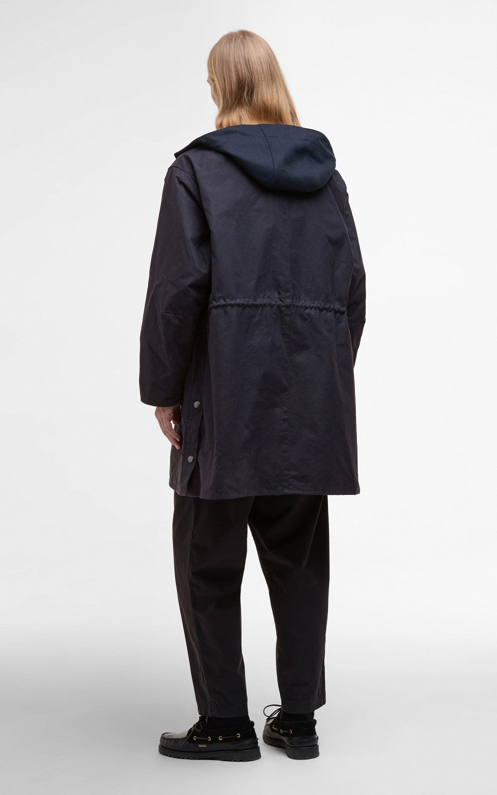 Barbour x Kaptain Sunshine Bedale Field Coat Dark Indigo