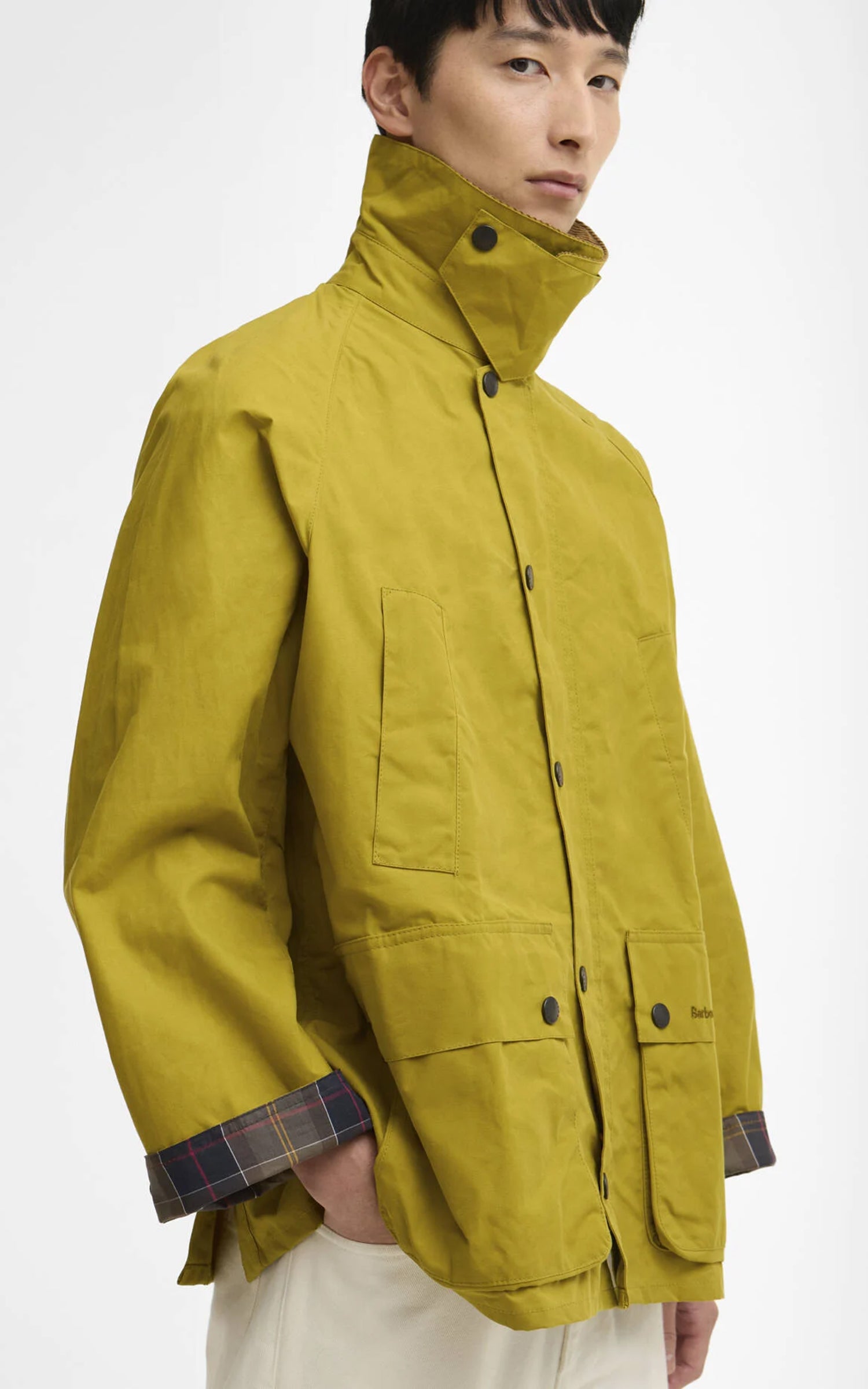 Barbour Oversized Bedale Jacket Olivine