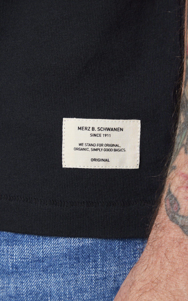 Merz b. Schwanen PLP04 Polo Shirt Charcoal