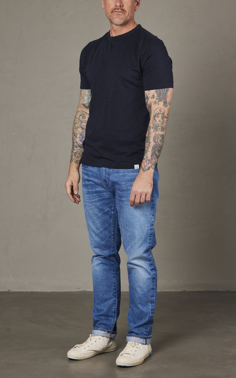 Merz b. Schwanen SCT04 T-Shirt Dark Navy