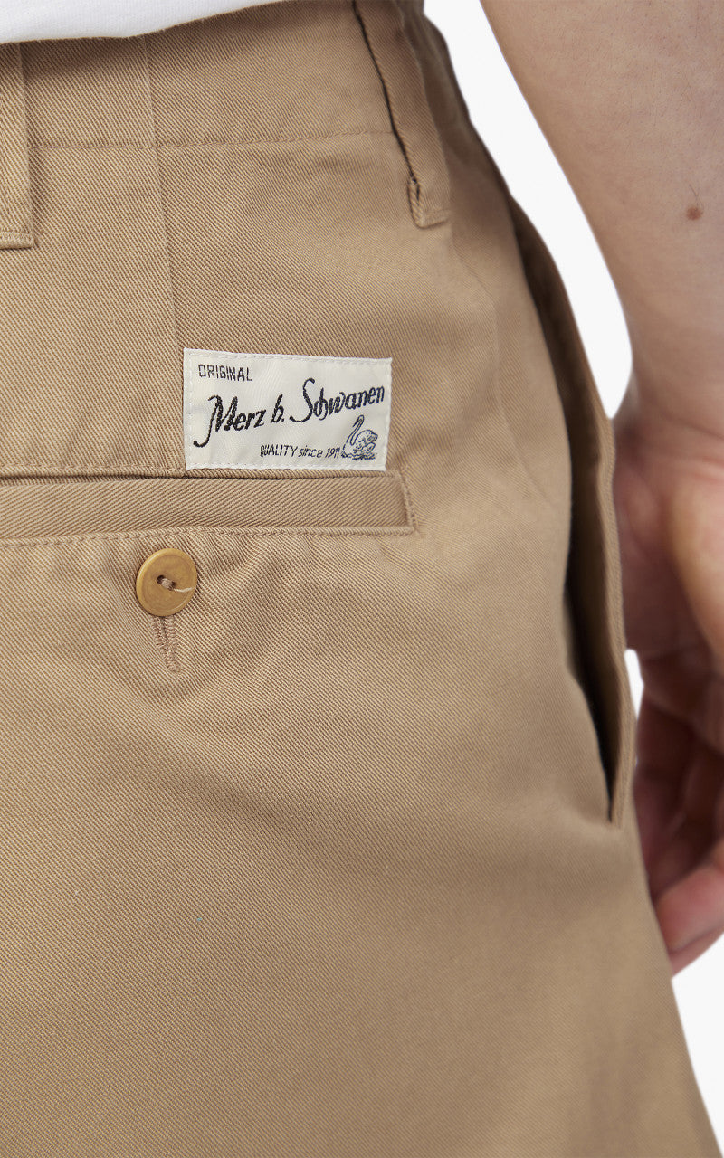 Merz b. Schwanen CHINO01 Chino Relaxed Khaki