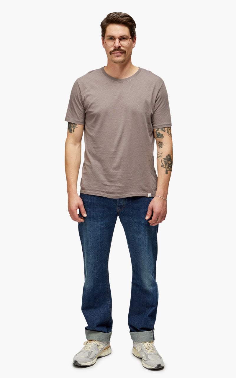 Merz b. Schwanen CT02VJ Crew Neck Tee Grain