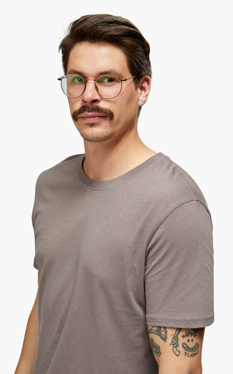 Merz b. Schwanen CT02VJ Crew Neck Tee Grain