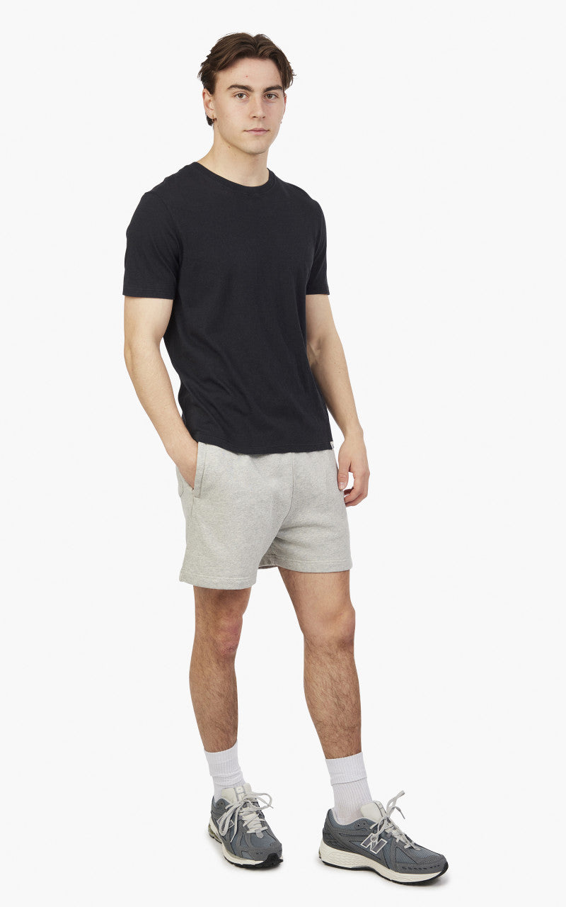 Merz b. Schwanen CT02VJ Crew Neck Tee Charcoal