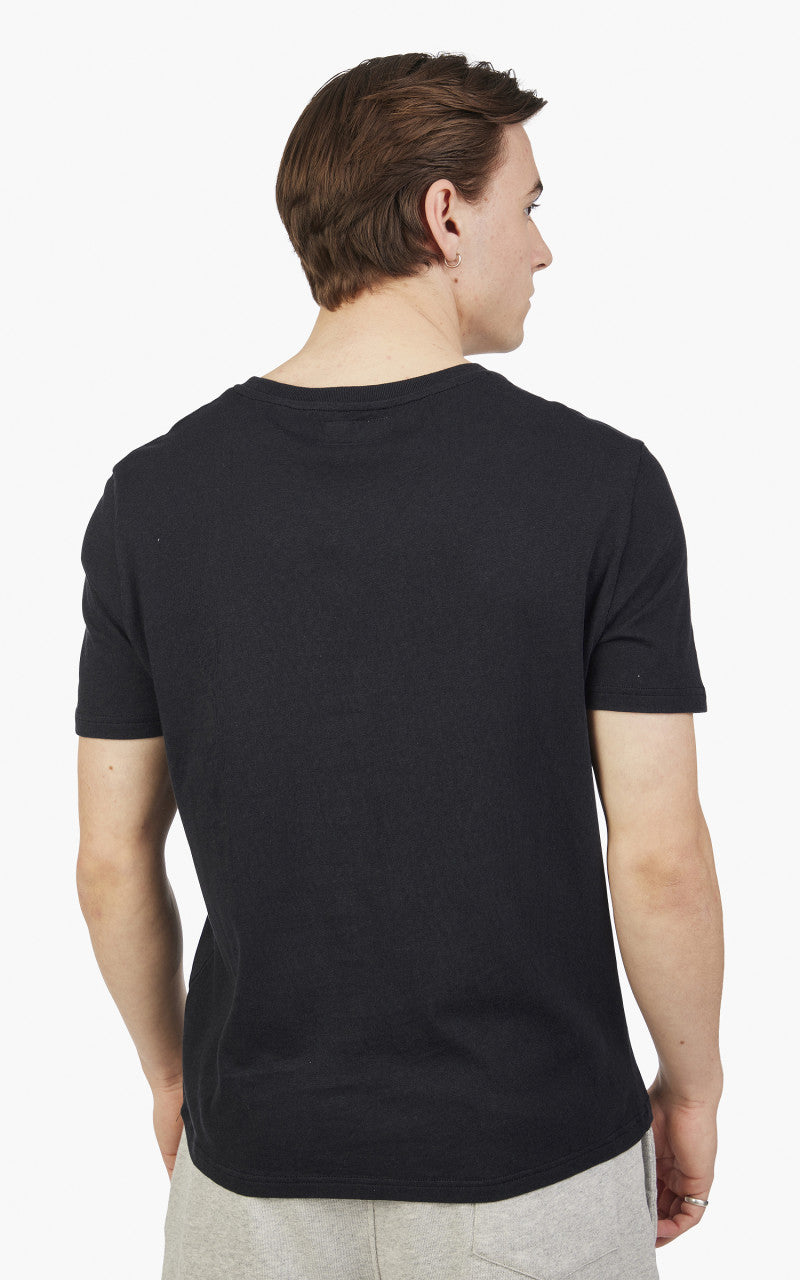 Merz b. Schwanen CT02VJ Crew Neck Tee Charcoal