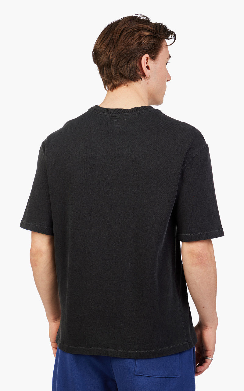 Merz b. Schwanen CTOS04 Oversized Crew Neck Tee Graphite