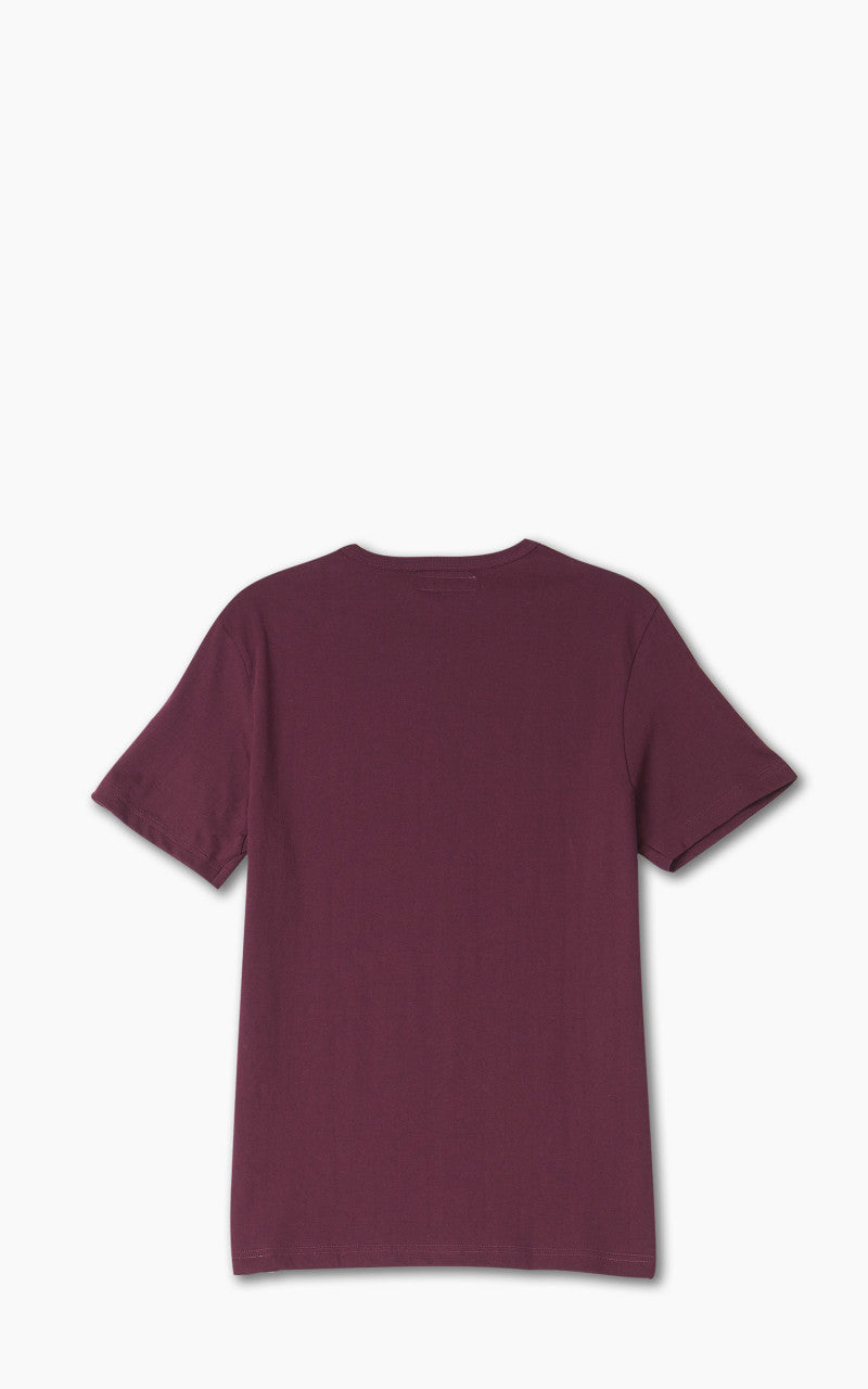 Merz b. Schwanen 1950s Crew Neck Tee Ruby Red