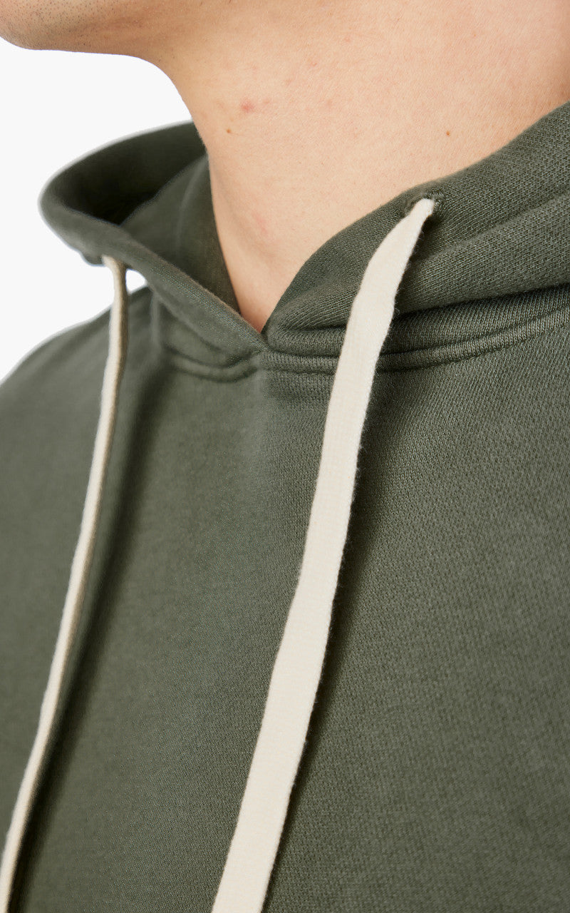 Merz b. Schwanen HD31 Hooded Sweater Green Stone