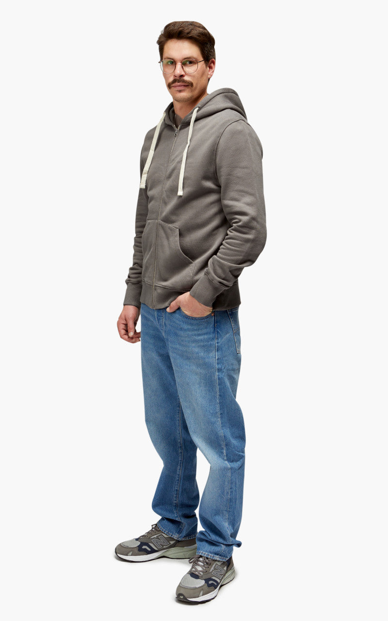Merz b. Schwanen HDJKT02 Hooded Zip Jacket Grain