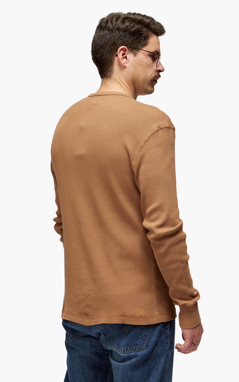 Merz b. Schwanen HENWA01 Waffle Henley Amber