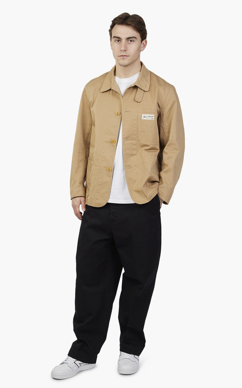 Merz b. Schwanen JKT01 4-Pocket Jacket Relaxed Khaki