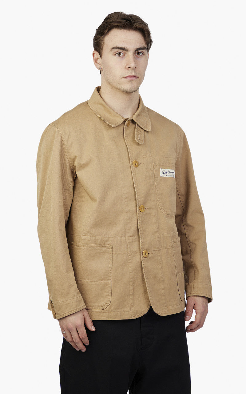 Merz b. Schwanen JKT01 4-Pocket Jacket Relaxed Khaki