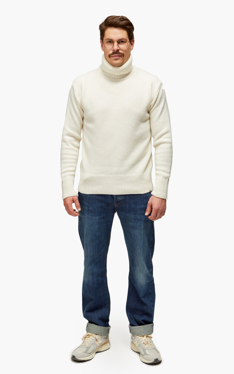 Merz b. Schwanen LOCT01 Roll Neck Pullover Nature