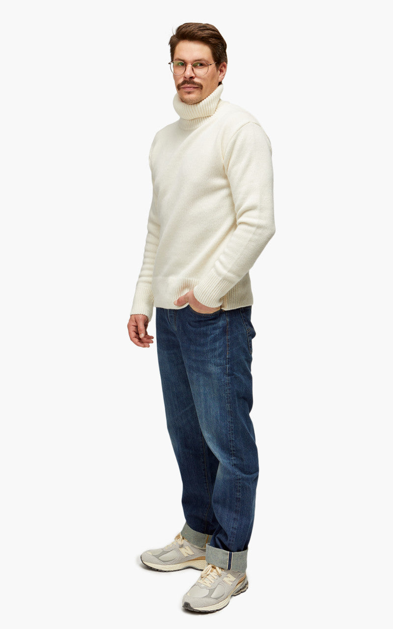 Merz b. Schwanen LOCT01 Roll Neck Pullover Nature
