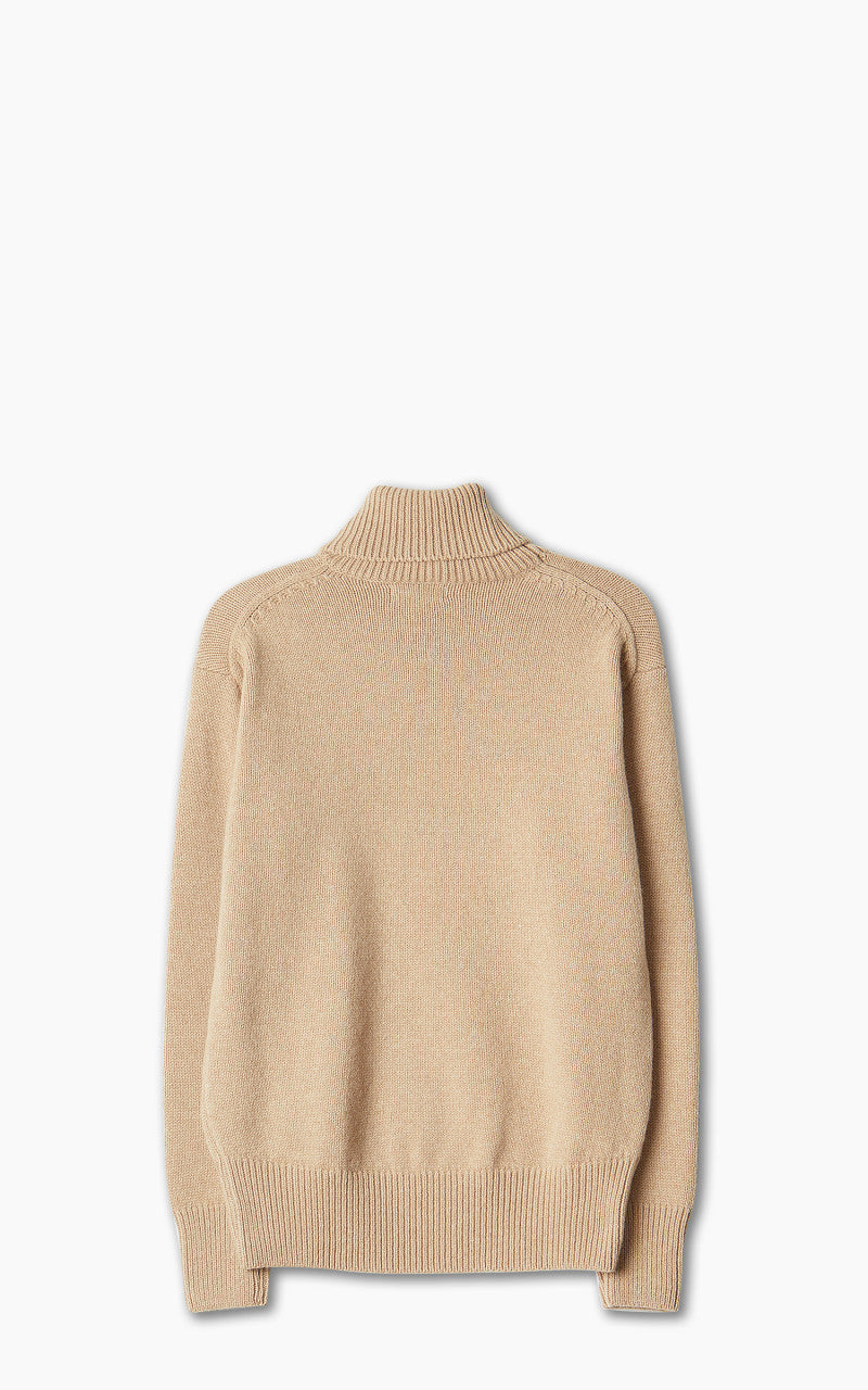 Merz b. Schwanen LOCT01 Roll Neck Pullover Toffee