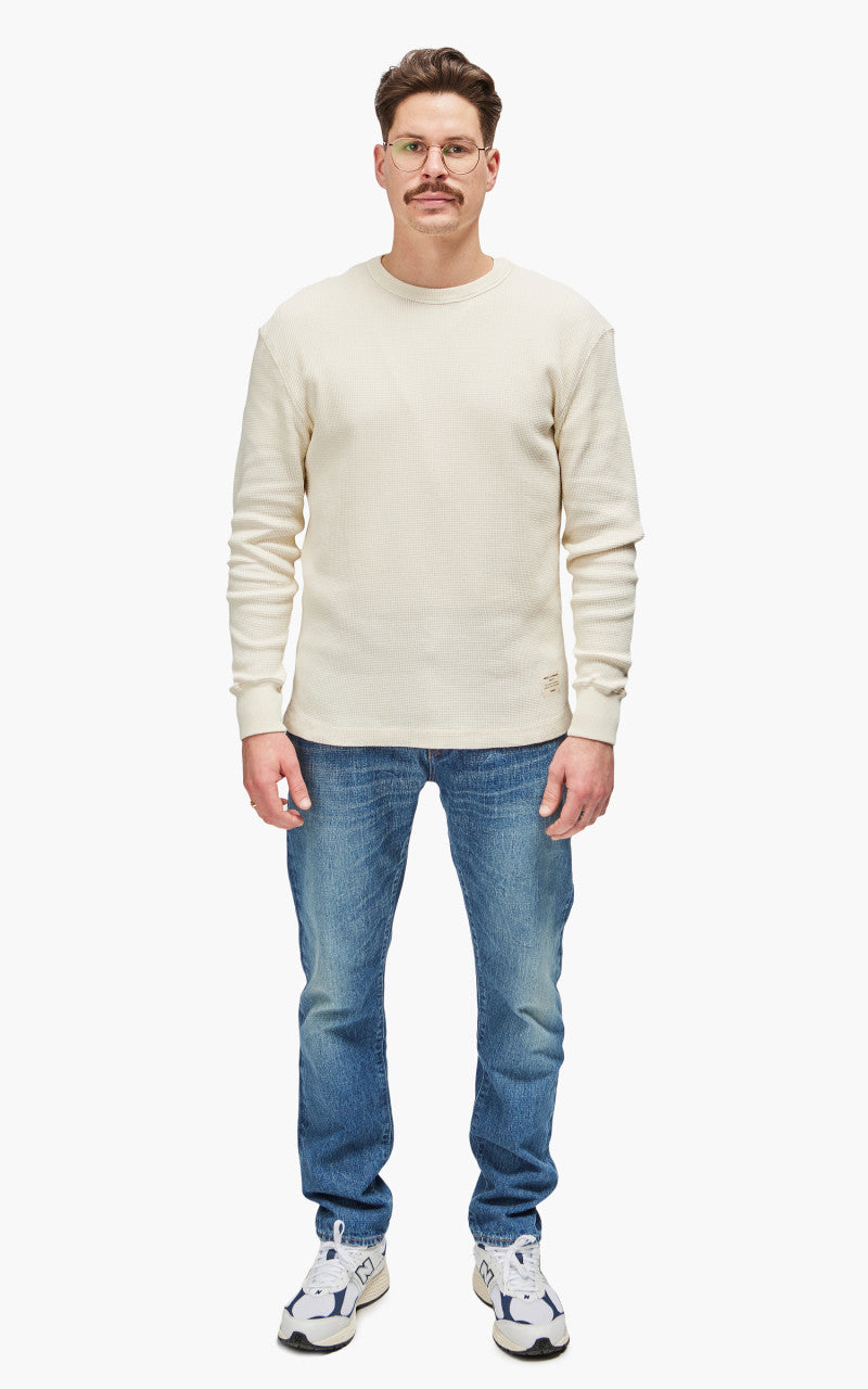 Merz b. Schwanen Waffle Longsleeve Oat
